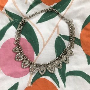 NY & Co Silver Statement Necklace ⭐
